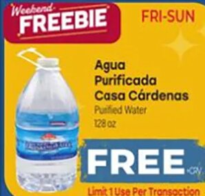 Agua Purificada Cardenas