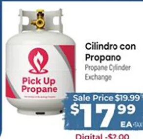 Cilindro con Propano