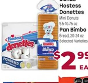 Donas Hostess / Pan Bimbo