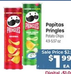Papitas Pringles