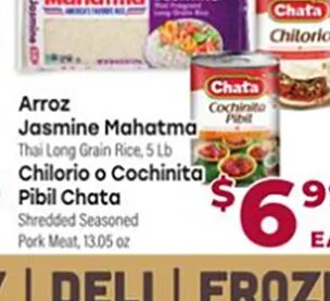 Arroz Mahatma / Chata