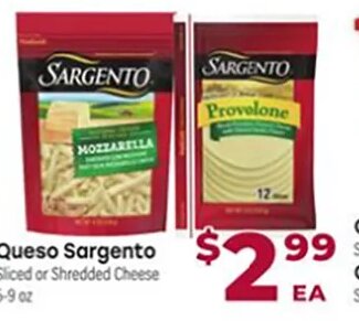Queso Sargento at Cardenas Markets