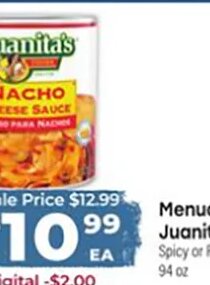 Juanita's Nacho Cheese at Cardenas Markets