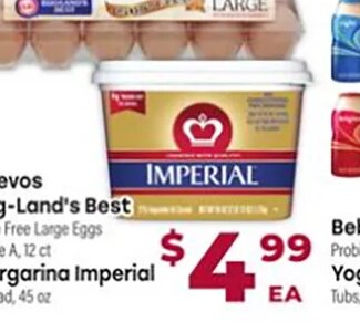 Huevos Egg-Land's Best / Margarina Imperial