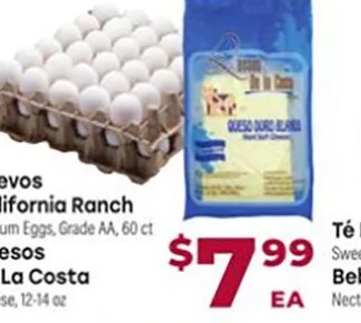 Huevos California Ranch / Quesos De La Costa at Cardenas Markets