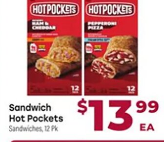 Sandwich Hot Pockets