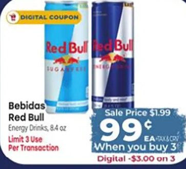 Red Bull at Cardenas Markets