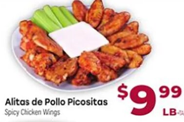 Alitas de Pollo Picositas at Cardenas Markets