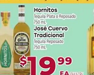 Hornitos José Cuervo Tradicional