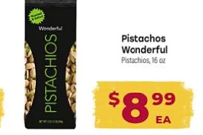 Pistachos Wonderful