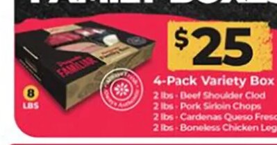4-Pack Variety Box at Cardenas Markets