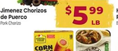 Jimenez Chorizos de Puerco at Cardenas Markets