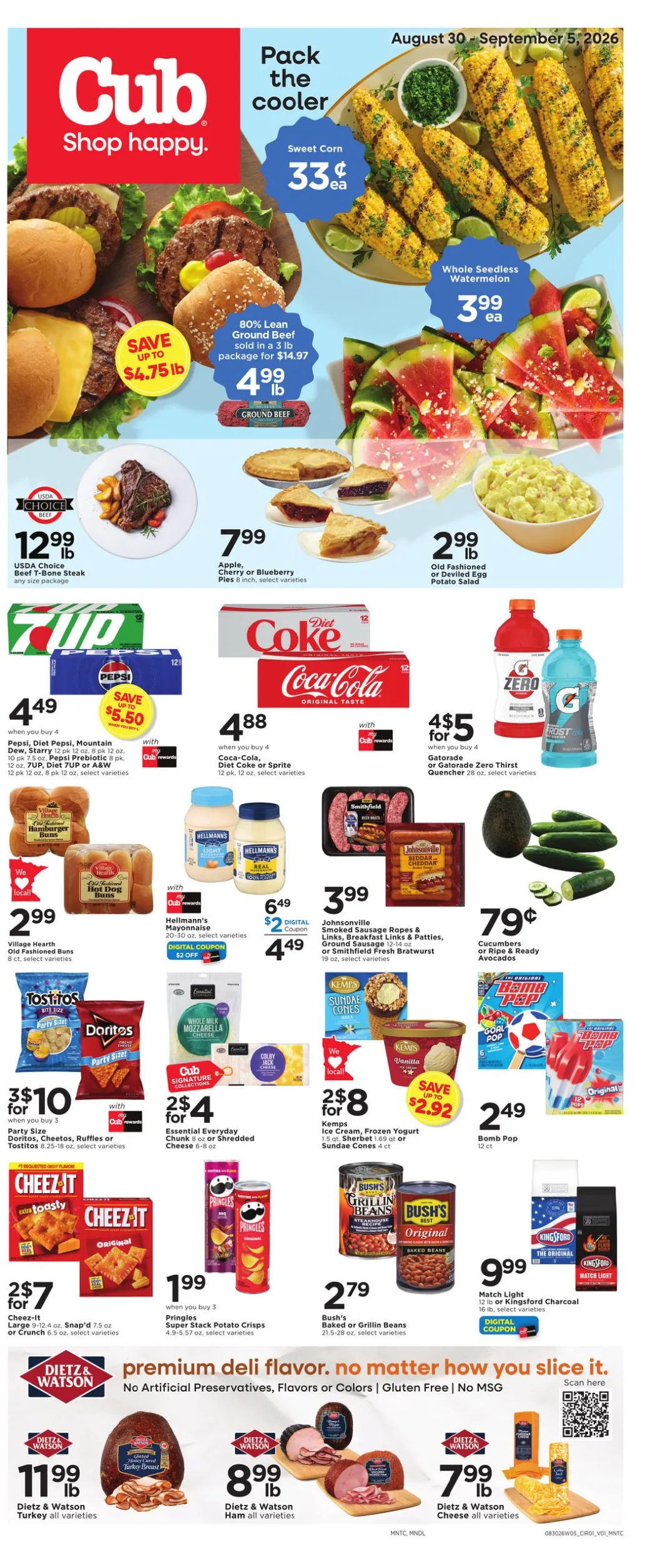 Cub Weekly Ad Page 1