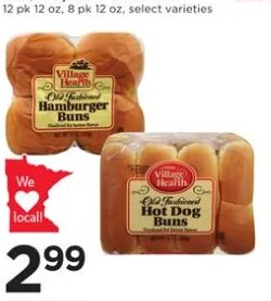 Village Hearth Old Fashioned Buns