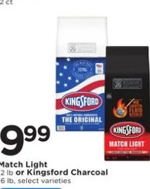 Match Light or Kingsford Charcoal
