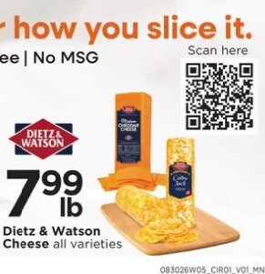 Dietz & Watson Cheese