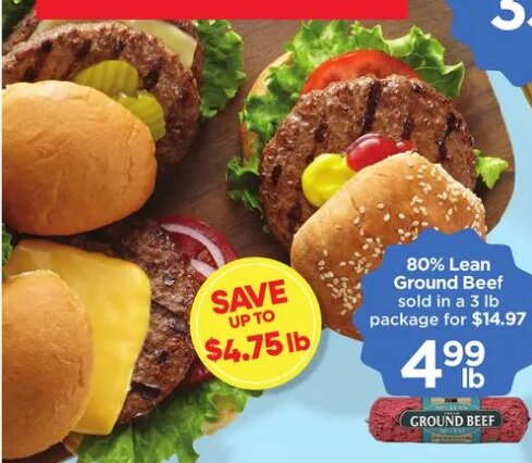 80% Lean Ground Beef at Cub Foods