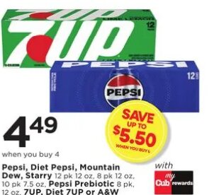 Pepsi, Diet Pepsi, Mountain Dew, Starry