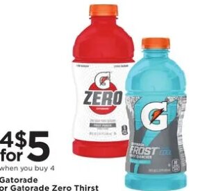 Gatorade or Gatorade Zero Thirst Quencher at Cub Foods