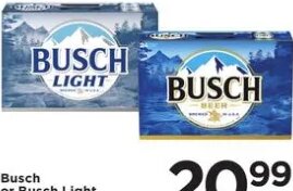 Busch or Busch Light at Cub Foods