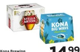 Kona Brewing or Stella Artois