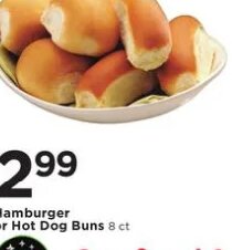 Hamburger or Hot Dog Buns