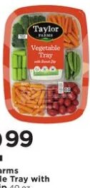 Taylor Farms Vegetable Tray with Ranch Dip