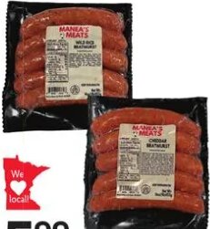 Manea's Meats Smoked Bratwurst