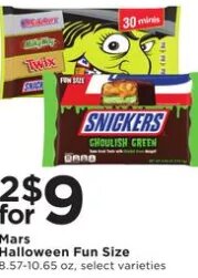 Mars Halloween Fun Size