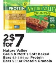 Nature Valley Bars or Protein Granola at Cub Foods