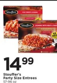 Stouffer's Party Size Entrees