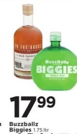 Buzzballz Biggies or On The Rocks