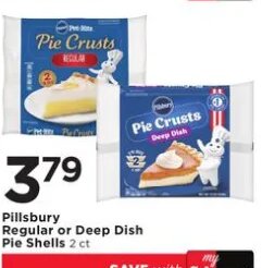 Pillsbury Regular or Deep Dish Pie Shells