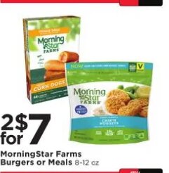 MorningStar Farms Burgers or Meals