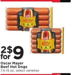 Oscar Mayer Beef Hot Dogs at Cub Foods