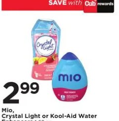 Mio, Crystal Light or Kool-Aid Water Enhancers at Cub Foods