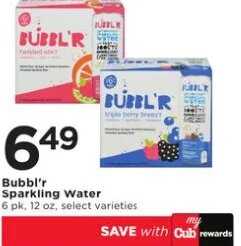 Bubbl'r Sparkling Water