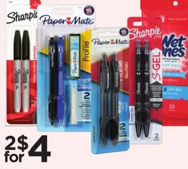 Assorted Writing Supplies
