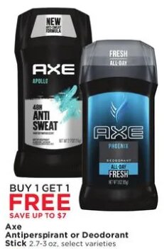 Axe Antiperspirant or Deodorant