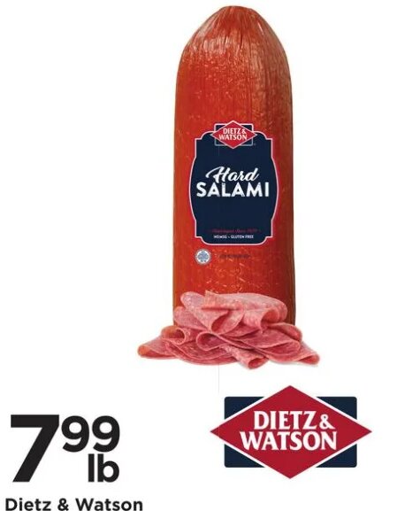 Dietz & Watson Hard Salami