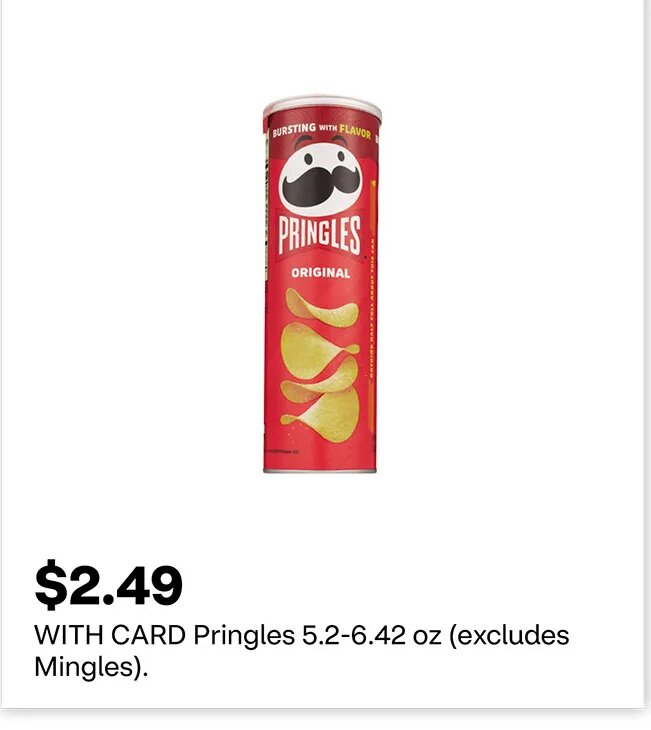 Pringles at CVS