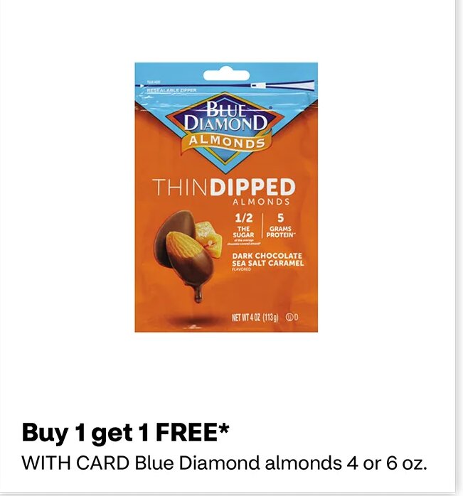 Blue Diamond almonds