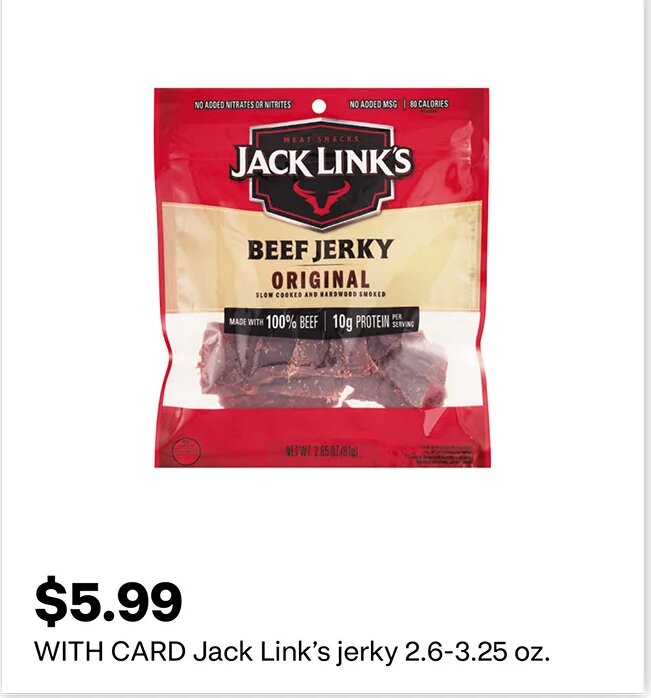 Jack Link's jerky
