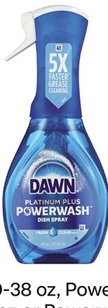 Dawn Ultra, PowerSuds, EZ-Squeeze or Powerwash at CVS