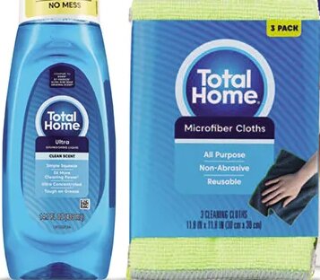 Total Home Microfiber Cloths