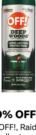 OFF!, Raid, STEM insecticides or repellents