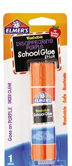Elmer's Washable Disappearing Purple School Glue