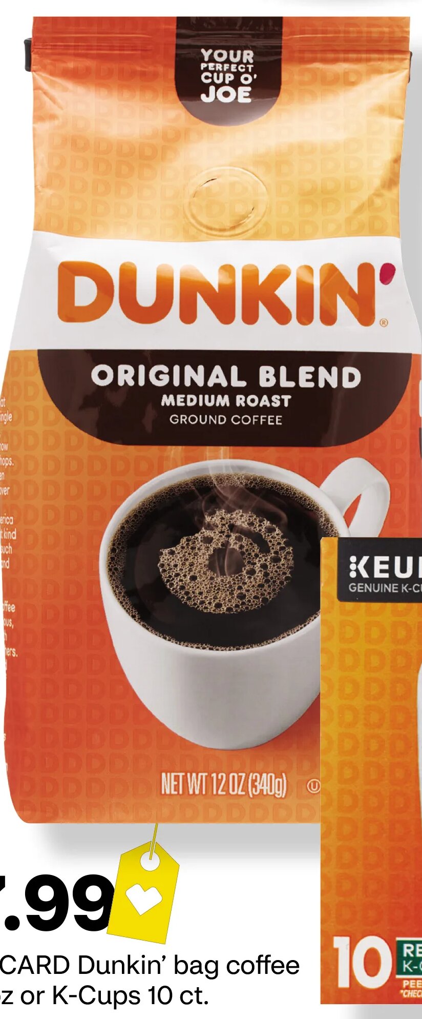 Dunkin' Original Blend Ground Coffee at CVS