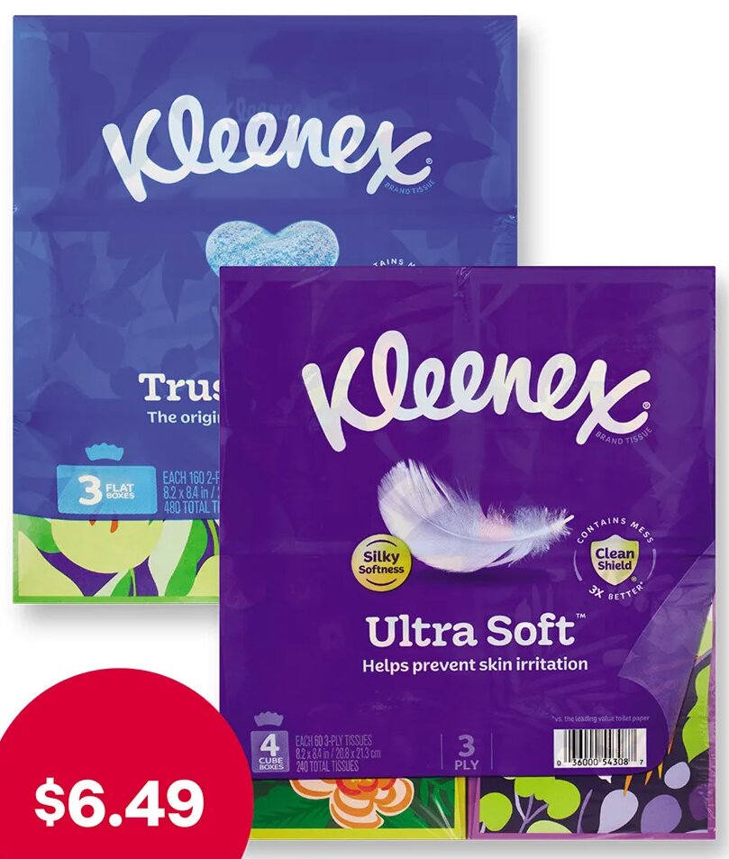 Kleenex at CVS