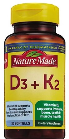 Nature Made D3 + K2